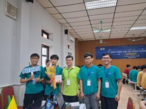 Đội c4_n0c_ck4n đã giành giải First solve bài Reverse Engineering.