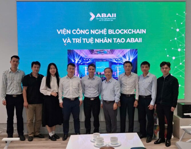 THE INFORMATION SECURITY STAFF WORKING WITH THAT VIETNAM BLOCKCHAINAGE ASSOCIATES: PROMOTE COOPERATlON AND IMPROVEMENT OF POPULAR HUMAN RESOURC