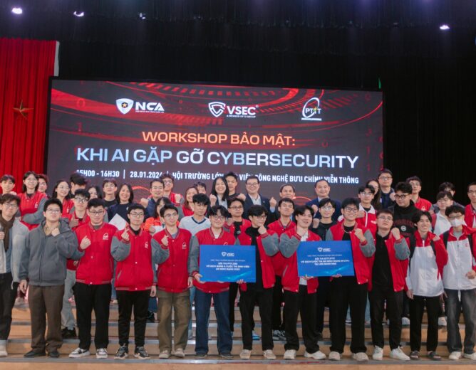 Workshop “When AI meets Cybersecurity”: Knowledge engagement, expanding career opportunities for students Information Security